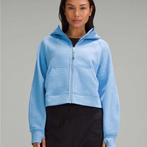 Lululemon Athletica Blue Scuba Oversized Full Zip Hoodie